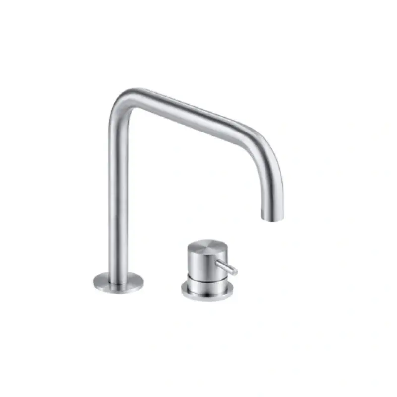 Waterevolution Flow 2-otvorová umývadlová batéria Nerez T112HIE