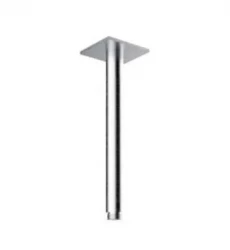 SB Square 316 stropné sprchové rameno okrúhle 20cm brúsené masívne 316 nerezová oceľ