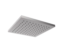 SB Square 316 Hlavová sprcha 20x20 cm z masívnej 316 nehrdzavejúcej ocele, kartáčovaná