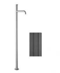 Waterevolution Flow voľne stojaca umývadlová batéria PVD Gun Metal T113GME