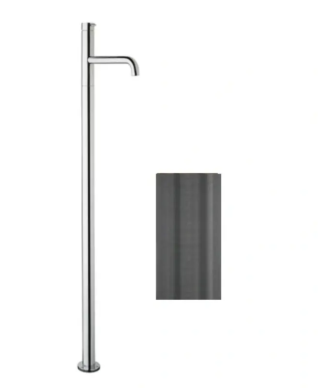 Waterevolution Flow voľne stojaca umývadlová batéria PVD Gun Metal T113GME