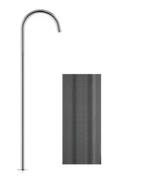 Waterevolution Flow voľne stojaca umývadlová batéria výtok PVD Gun Metal T1677GME