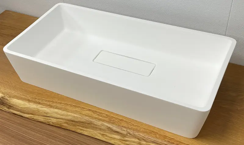 Solid-S City Umyvadlo na montáž, matná biela, 62 x 32 cm, so skrytým odtokom 1208954250