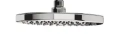Waterevolution Flow hlavová sprcha 250 mm matná čierna T164325PR