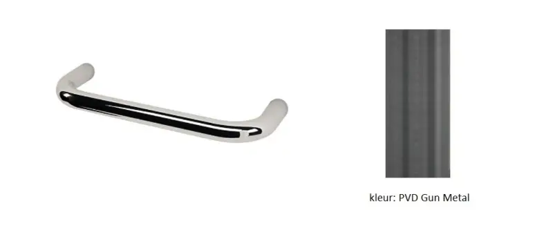 Waterevolution flow držiak na uteráky 17,5 cm PVD Gun Metal A110GME