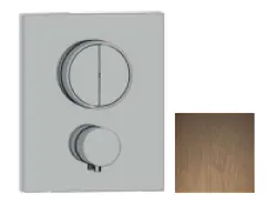 SB Push Square Vstavaná termostatická batéria s tlačidlovým prepínačom a regulátorom objemu PVD meď 1208955128