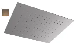 SB Square 316 Zabudovaná dažďová sprcha 50x50 cm PVD meď 1208955321