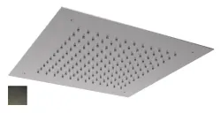 SB Square 316 Zápustná dažďová sprcha 38x38cm PVD gun metal 1208955329