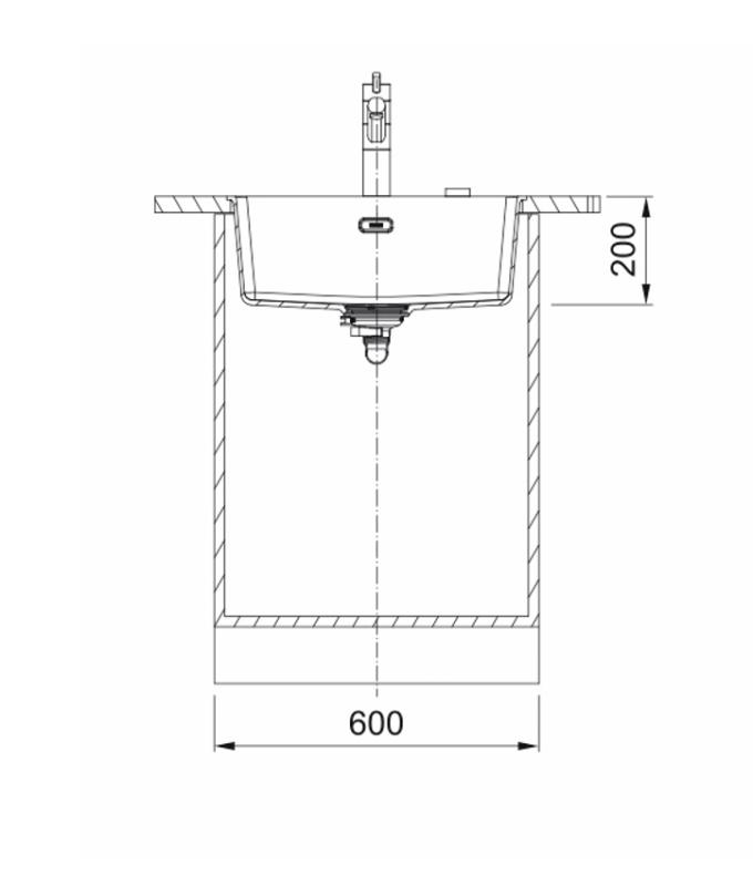 Franke Maris MRG 210 / 110-52 čierna edícia drez