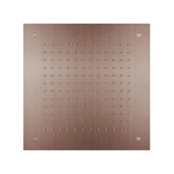 SB Temptation vstavaná štvorcová dažďová sprcha 38x38cm PVD Meď 1208955763