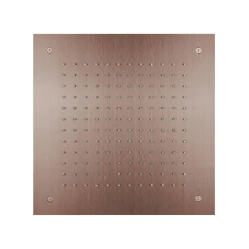 SB Temptation vstavaná štvorcová dažďová sprcha 38x38cm PVD Meď 1208955763
