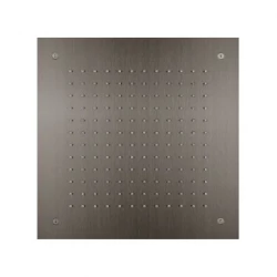 SB Temptation vstavaná dažďová sprcha štvorcová 38x38 cm PVD Gun Metal 1208955764
