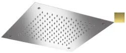 SB Temptation Vstavaná štvorcová dažďová sprcha 38x38cm PVD Zlatá 1208955765