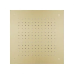 SB Temptation Vstavaná štvorcová dažďová sprcha 38x38cm PVD Zlatá 1208955765