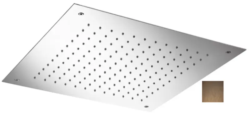 SB Temptation zabudovaná štvorcová dažďová sprcha 50x50 cm PVD meď 1208955778