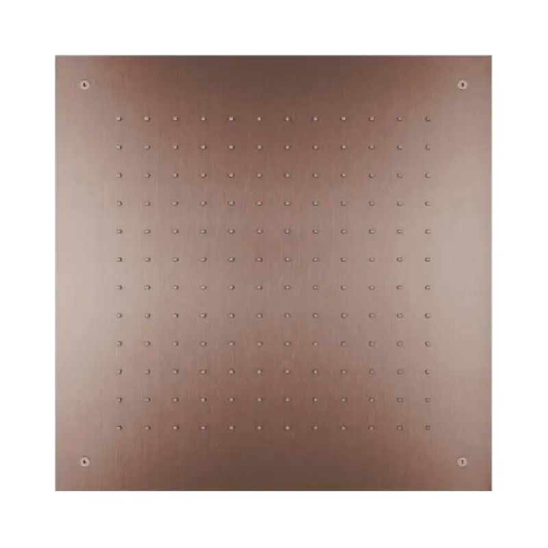 SB Temptation zabudovaná štvorcová dažďová sprcha 50x50 cm PVD meď 1208955778