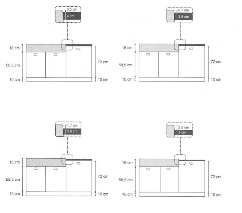 Quadri Minister Dvojitý drez biely vidiecky model 90x62cm 1208956327