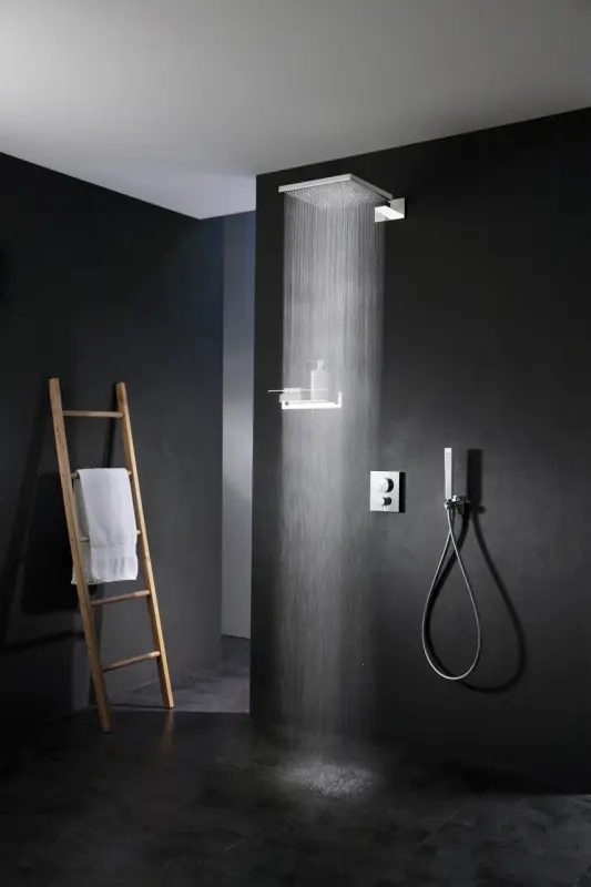 SB Square 316 Emotion Dual Dažďová sprcha matná čierna 1208956755
