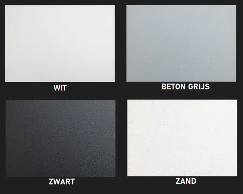 Ausmann Fibre dvojdrez z čierneho plastu obojstranný s odkvapkávačom na povrchovú montáž 116x50 cm s čiernou zátkou 1208956790