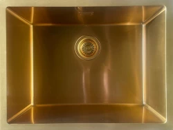 Ausmann Turt zlatý umývadlový drez gold PVD 54x40 podstavba, vstavaná a nadstavba 1208956949