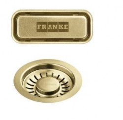 Franke Mythos majstrovské dielo Sada odtokového koša zlatá s prepadom 112.0652.898