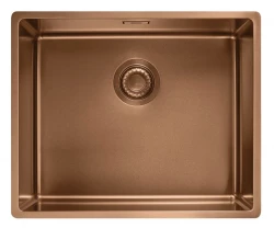 Franke Mythos Masterpiece BXM 210.50 medený drez PVD copper 50x41 plochá montáž a spodná montáž 127.0674.363