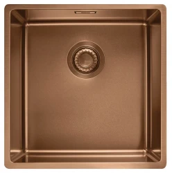 Franke Mythos Masterpiece BXM 210.40 medený drez PVD copper 40x41 plochá montáž a podmontáž 127.0674.583