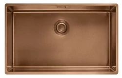 Franke Mythos Masterpiece BXM 210.68 veľký medený drez PVD copper 685x410mm plochá montáž a spodná montáž 127.0674.535