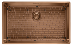 Franke Mythos Masterpiece BXM 210.68 veľký medený drez PVD copper 685x410mm plochá montáž a spodná montáž 127.0674.535
