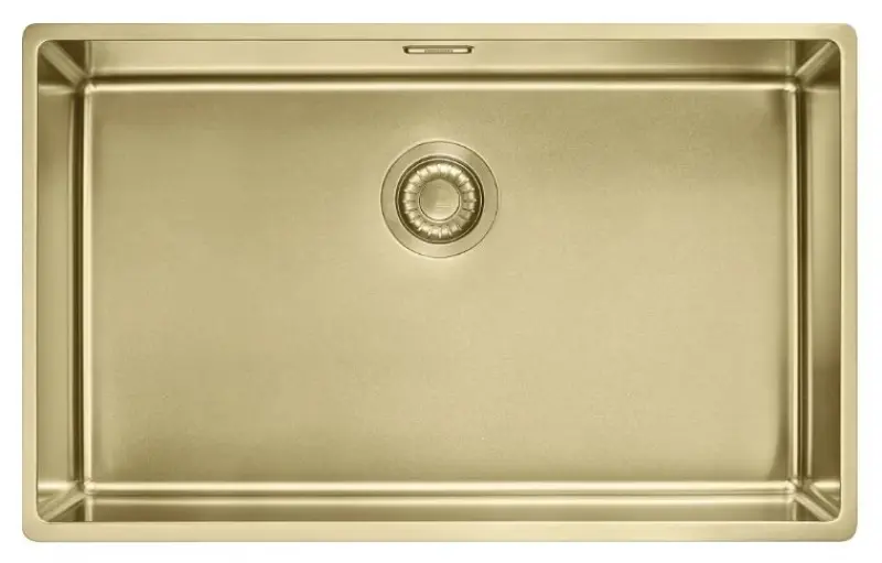 Franke Mythos Masterpiece BXM 210.68 veľký zlatý drez PVD zlato 685x410mm plochá montáž a podmontáž 127.0674.533