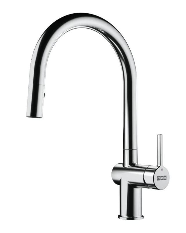 Franke Active J Kuchynská batéria chróm s výsuvnou sprchou 115.0653.401