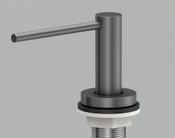 Quadri Swindon Luxe Vstavaný Dávkovač Mydla gun metal dopĺňateľný zhora 1208957212