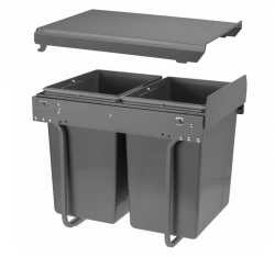 Garbi Sorter S-40-2 vstavaný systém na odpad s 2 odpadovými košmi 2 x 20 1208957364