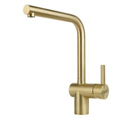 Franke zlatá kuchynská batéria Atlas Neo s otočným výtokom, PVD brúsené zlato, gold 115.0681.241
