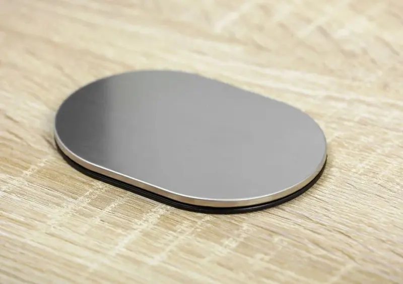 Indux Slide vstavaná kuchynská zásuvka Penaarde v pracovnej doske s USB a zásuvkou farba nerez 1208957392