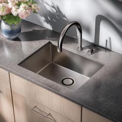 Waterevolution Flow 2-otvorová kuchynská batéria Gunmetal PVD T151GME