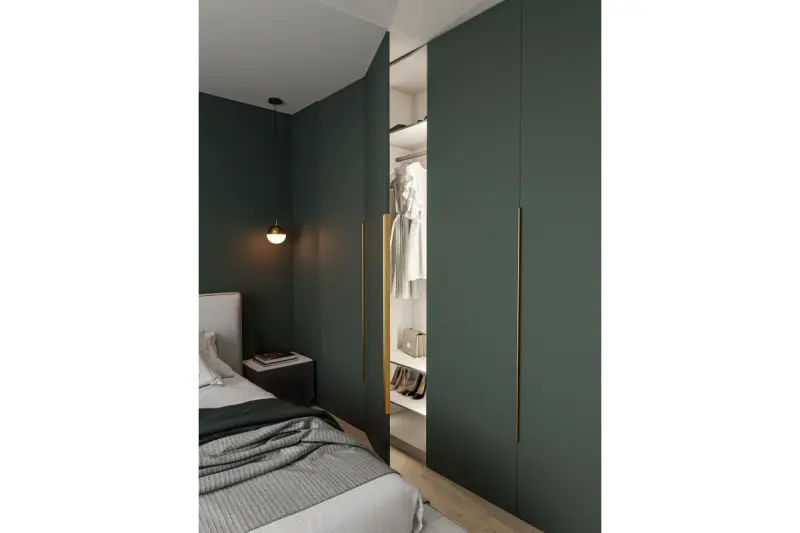 Decor Abies mosadzná zlatá závesná lampa s kovovým okrúhlym stropom 3558
