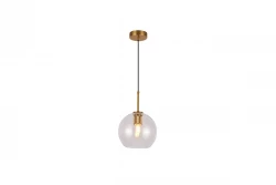 Decor Giglas guľovitá sklenená závesná lampa 8013
