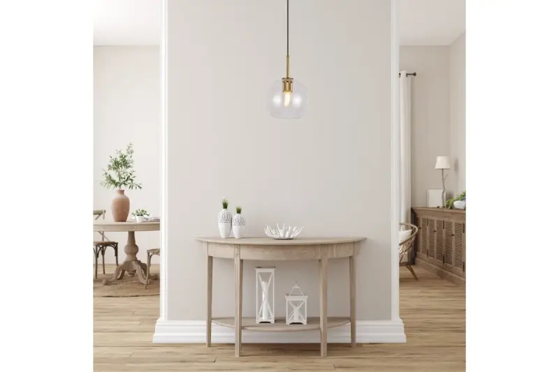 Decor Giglas guľovitá sklenená závesná lampa 8013