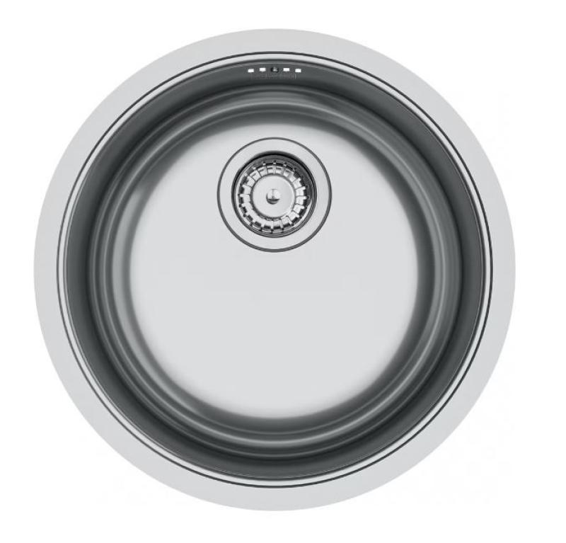 Franke Rondo ROX 210.38 okrúhly nerezový drez 43,9 cm na rovné zabudovanie 127.0688.778