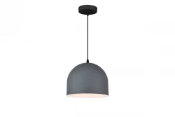 Dekor Katilu sivá kovová závesná lampa 2041