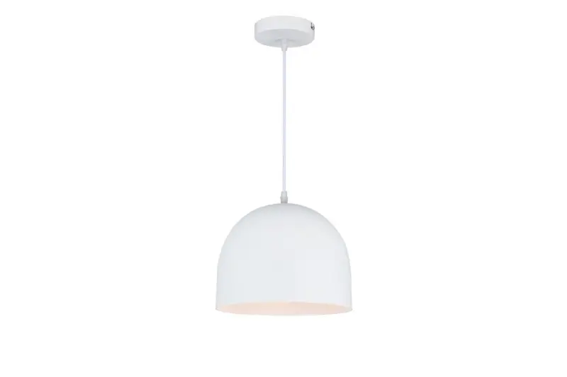 Decor Katilu biela kovová závesná lampa 1976