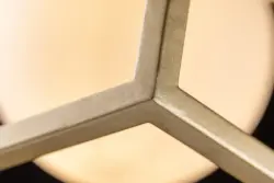 Dekor Avelin závesná lampa so zlatým obdĺžnikovým rámom šírka 45 cm 2232