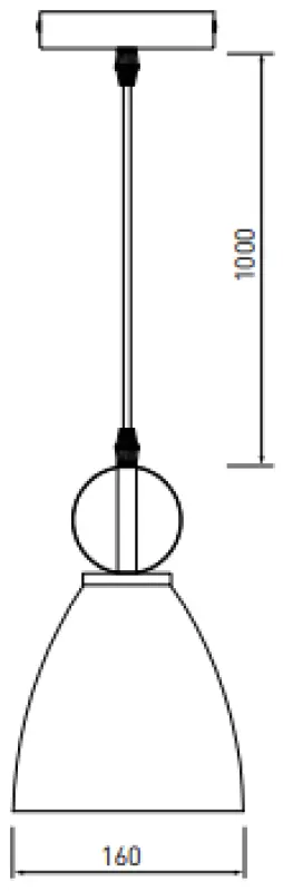 Dekor Kerala biela elegantná závesná lampa 3253