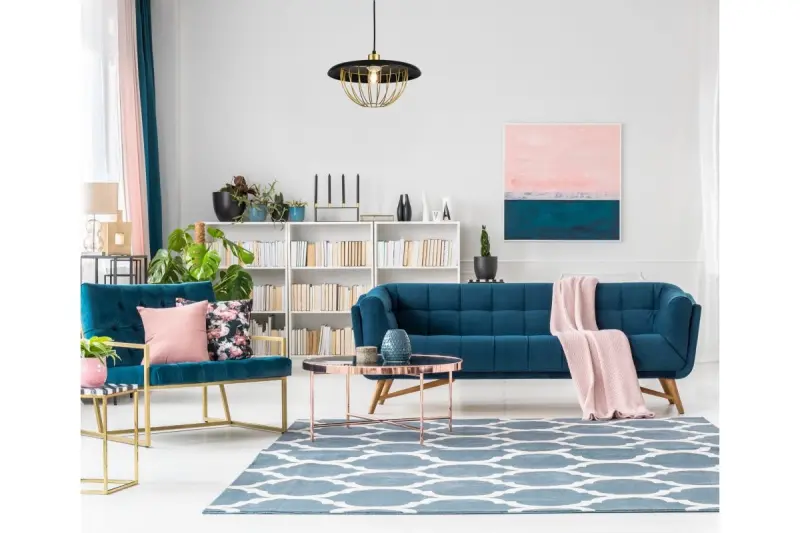 Decor Tulip moderný závesný luster s čiernym kovovým okrajom a zlatou drôtenou klietkou 3444