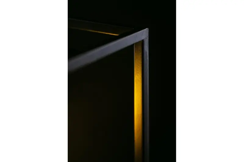 Dekor Diu čierna geometrická závesná lampa s 1 svetelným zdrojom, šírka 15 cm 3598