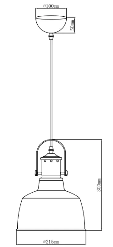 Dekor Noor elegantná biela závesná lampa s medeným prvkom 6934