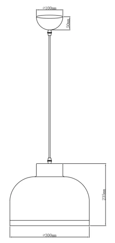 Dekor Goldi čierna zlatá moderná závesná lampa priemer 30 cm 4090