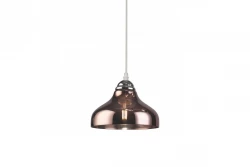 Deco Marite klasický závesný luster hnedé tónované sklo priemer 26 cm 7108