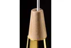 Decor Skandi moderné biele závesné svietidlo, priemer 35 cm, 7504